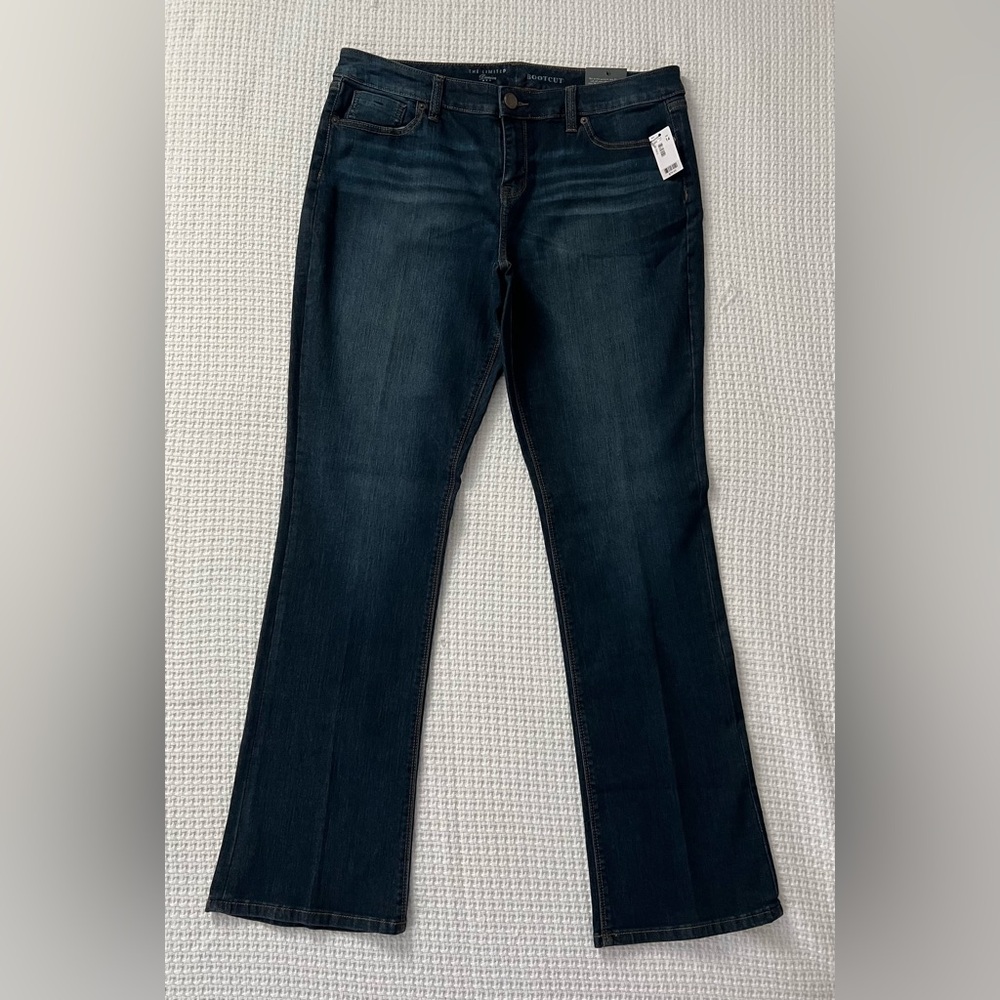 BNWT The Limited Bootcut Jeans - Size 14, Dark Jean